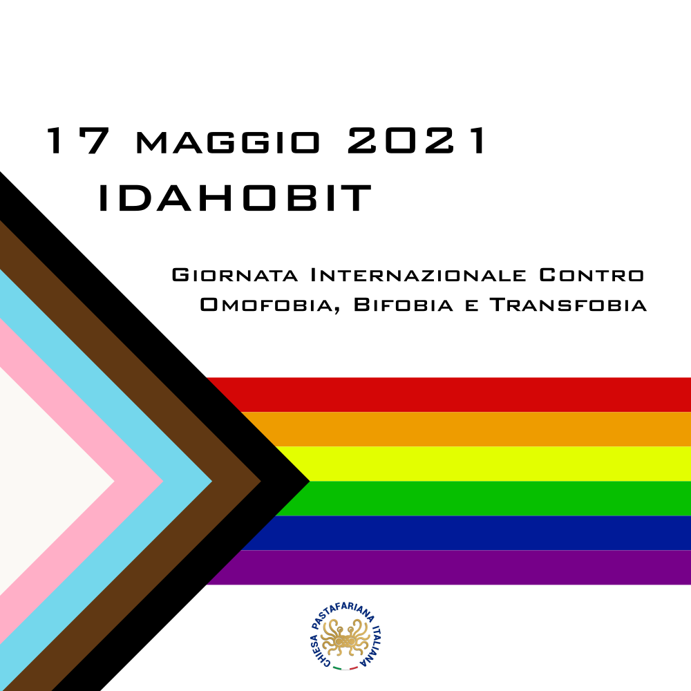 IDAHOBIT – giornata internazionale contro omofobia, bifobia e transfobia