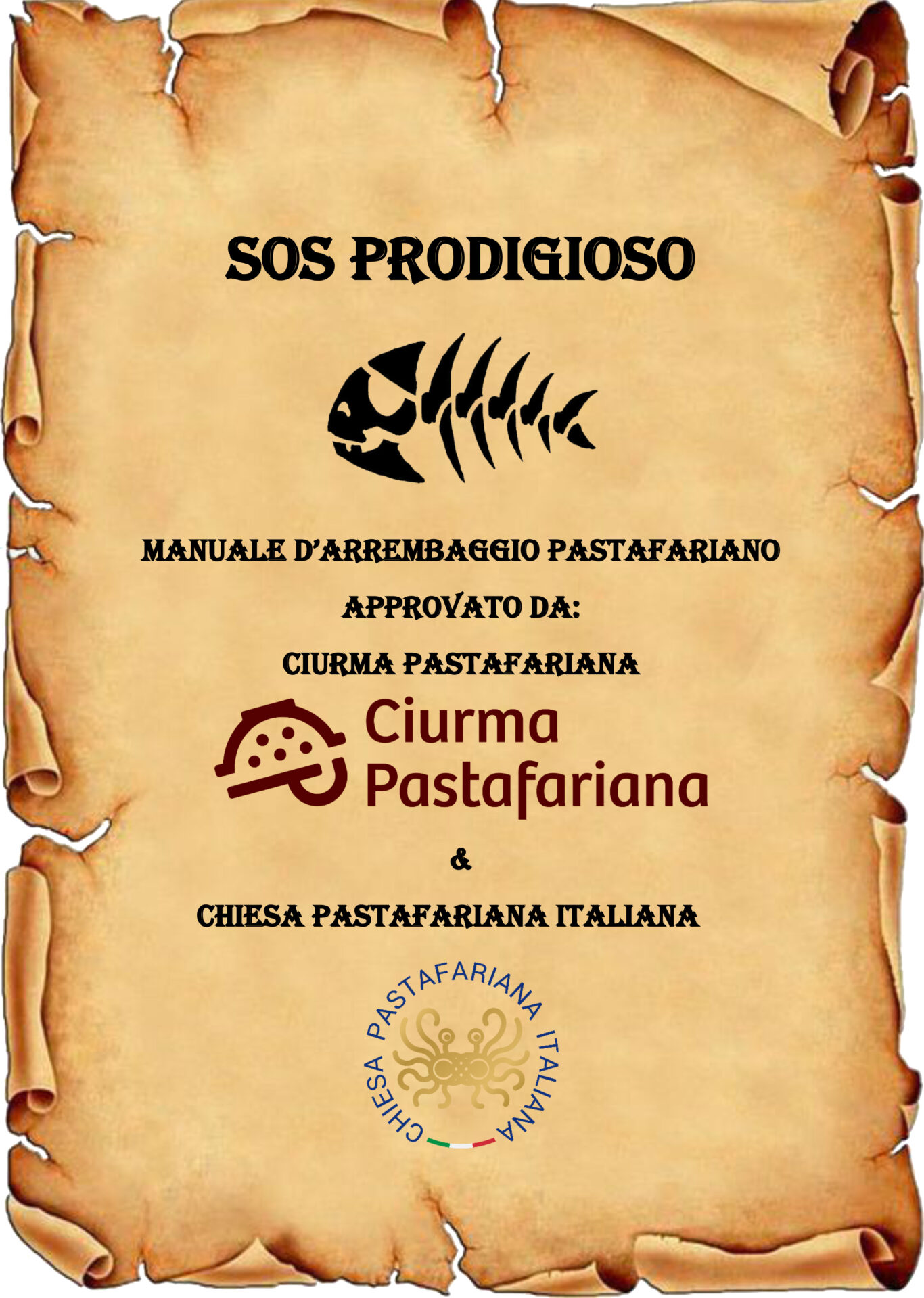 SOS Prodigioso Manuale d’arrembaggio Pastafariano