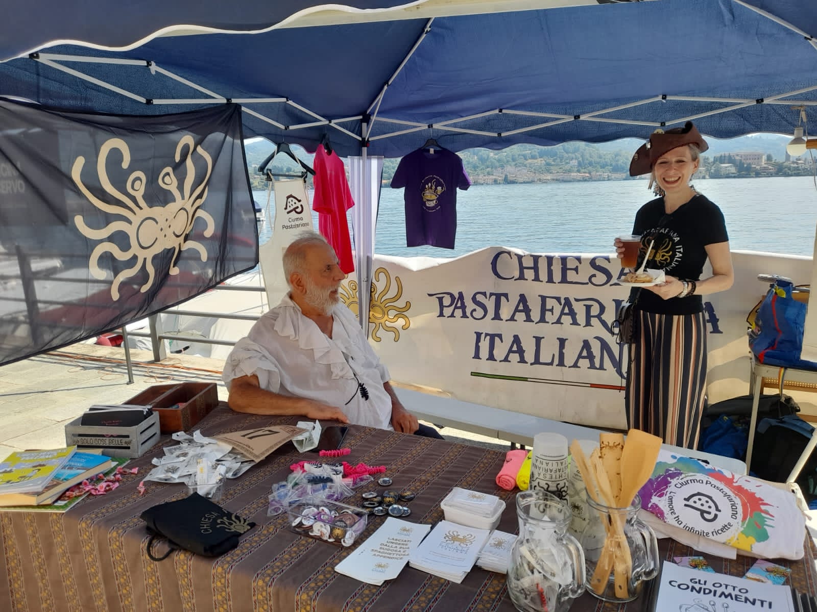 Pirati d’acqua dolce, cotechismi e arrosticini: la Ciurma a Pella
